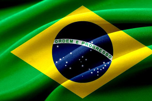Bandeiras Dos Estados Unidos E Do Brasil Ilustração Stock - Ilustração de  brasil, liberdade: 202230779